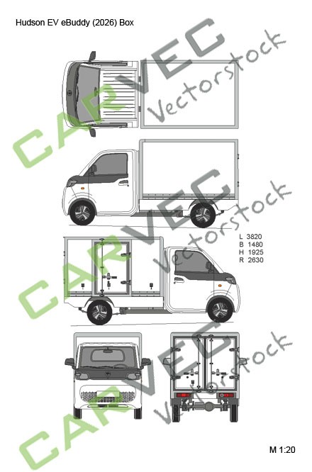 Hudson EV eBuddy (2026) Box