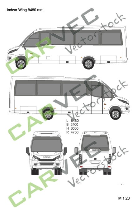 Indcar Wing 8480 mm