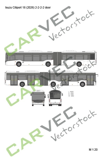 Isuzu Citiport 18 (2026) 2-2-2-2 door Isuzu Citiport 18 (2026) 2-2-2-2 door