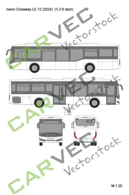 Iveco Crossway LE 12m (2024) 1-2-0