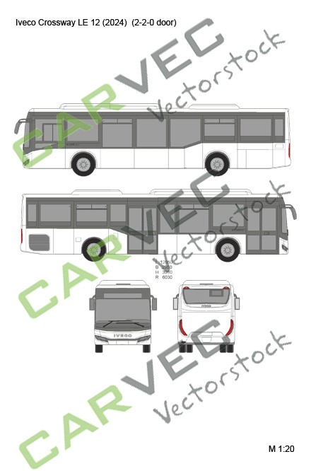 Iveco Crossway LE 12m (2024) 2-2-0