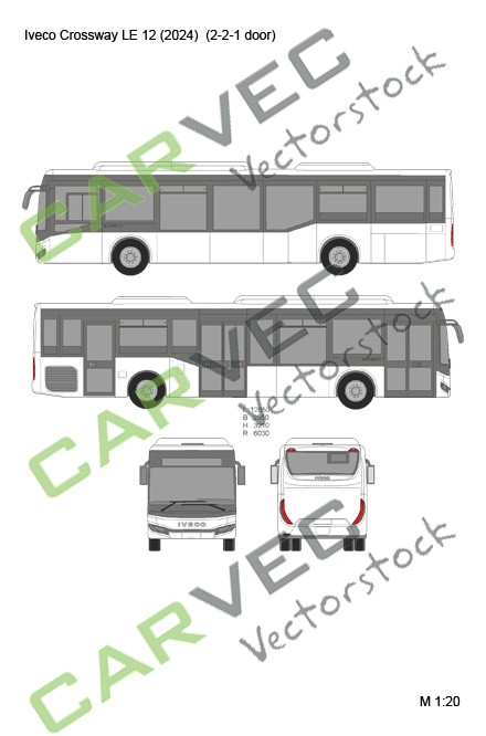 Iveco Crossway LE 12m (2024) 2-2-1