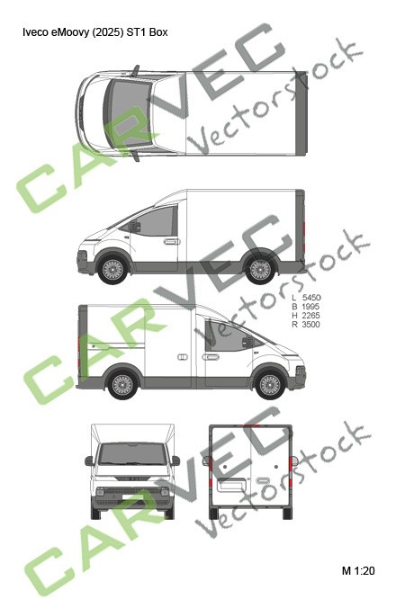 Iveco eMoovy (2025) ST1 Box