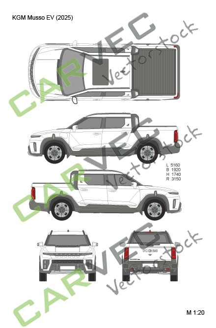 KGM Musso EV (2025) KGM Musso EV (2025)