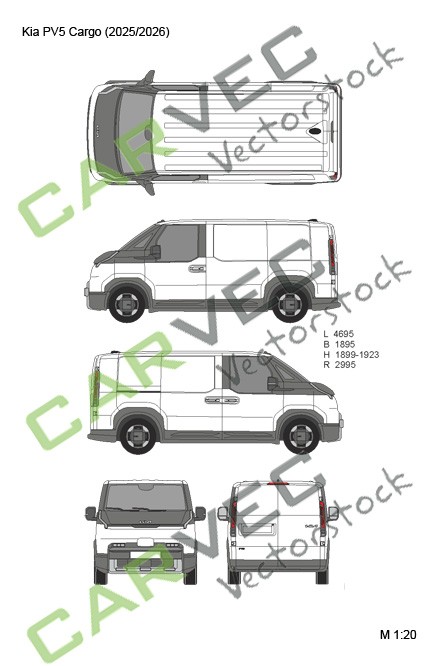 Kia PV5 Cargo (2025/2026)