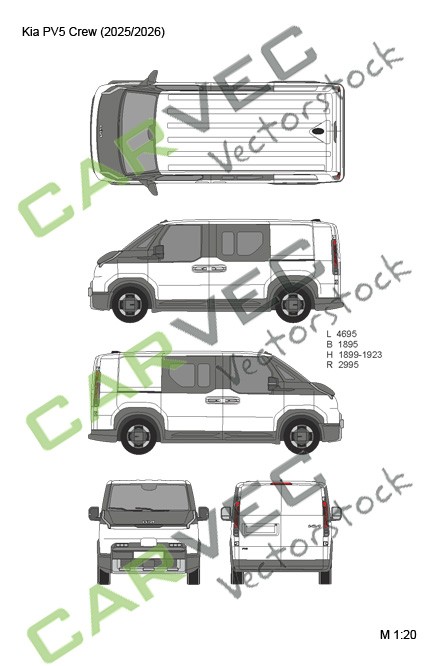 Kia PV5 Crew (2025/2026)