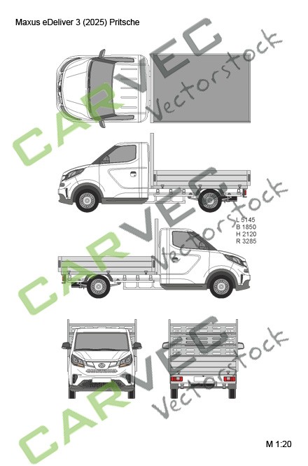 Maxus eDeliver 3 (2025) Pritsche