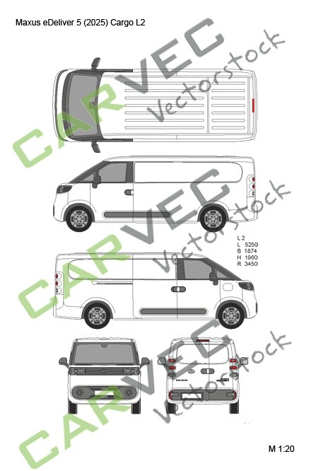 Maxus eDeliver 5 (2025) Cargo L2H1