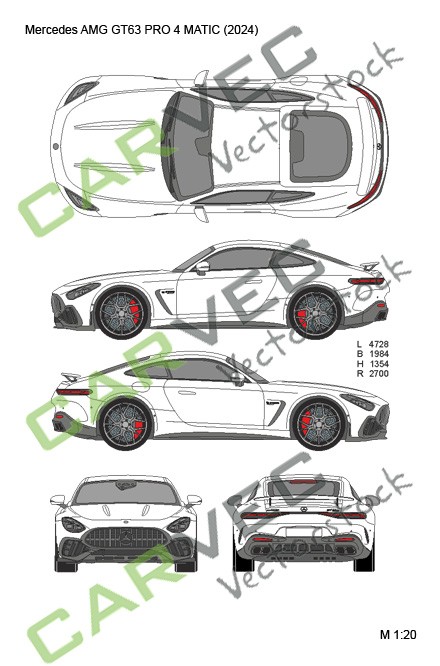Mercedes AMG GT 63 Pro 4 Matic+ (2024)