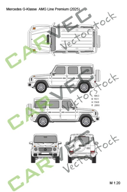 Mercedes G-Klasse AMG Line Premium Plus (2025)