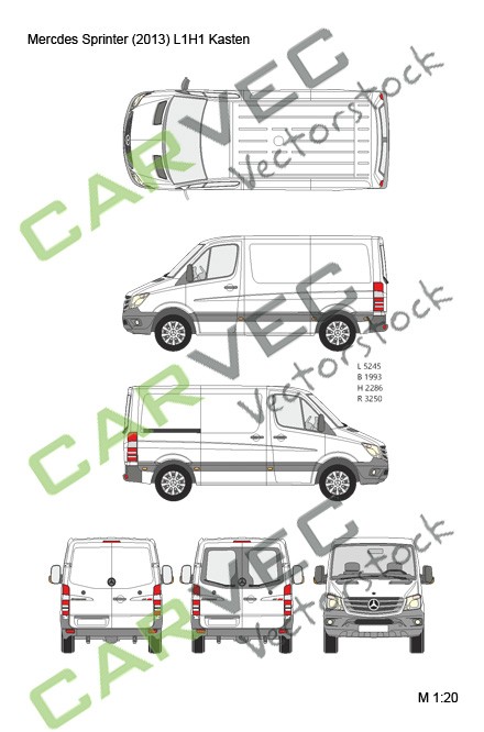 Mercedes Sprinter (2013) L1H1 Cargo