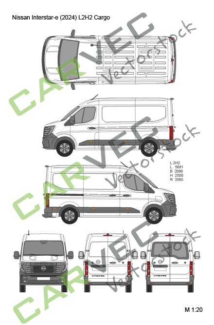 Nissan Interstar-e (2024) L2H2 Cargo