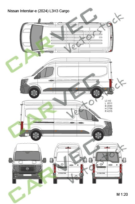 Nissan Interstar-e (2024) L3H3 Cargo