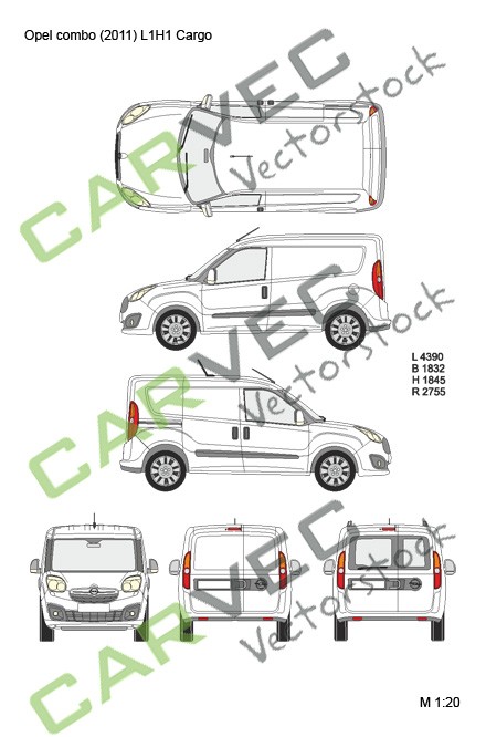 Opel Combo (2011) L1H1 Cargo Opel Combo (2011) L1H1 Cargo