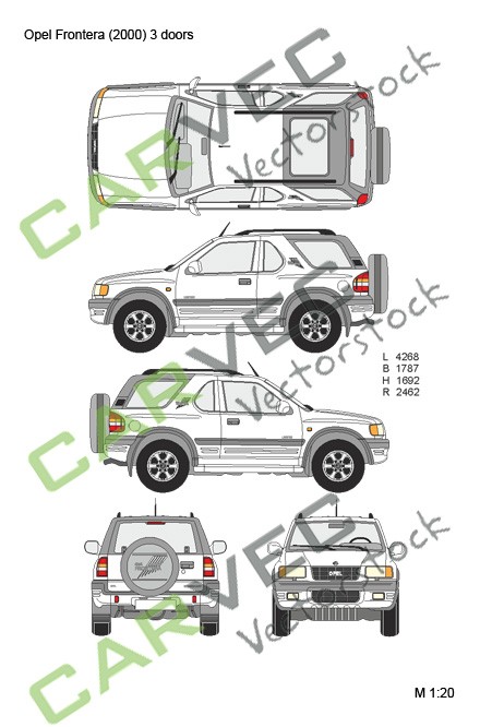 Opel Frontera (2000) 3 doors