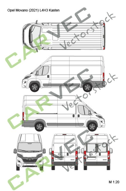 Opel Movano L4H3 Cargo (2021)