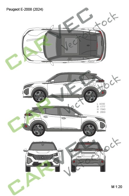 Peugeot e2008 (2024)
