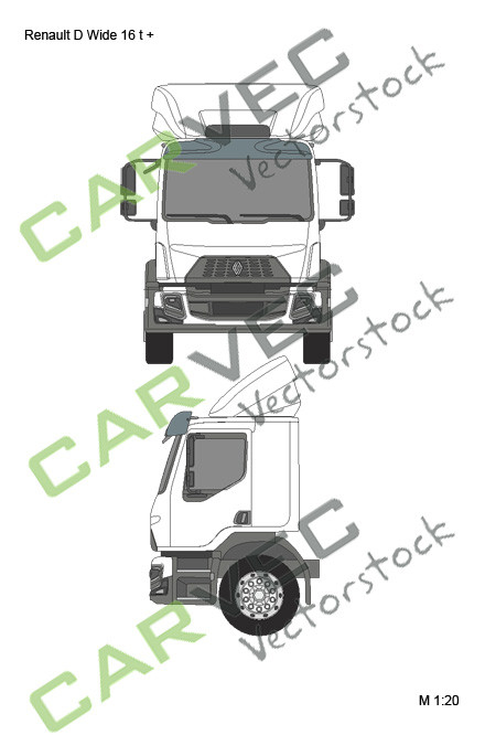 Renault D Wide 16+