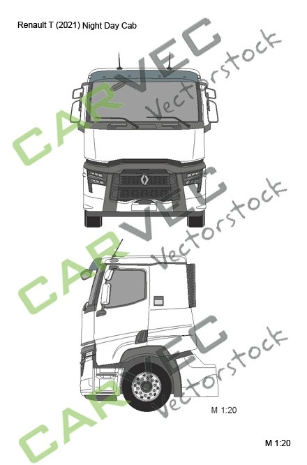 Renault T (2021) Day and Night Cab