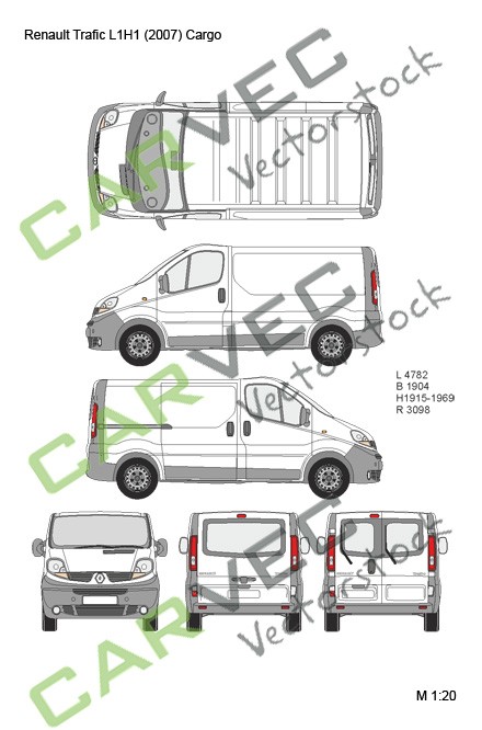 Renault Trafic L1H1 Cargo (2007)