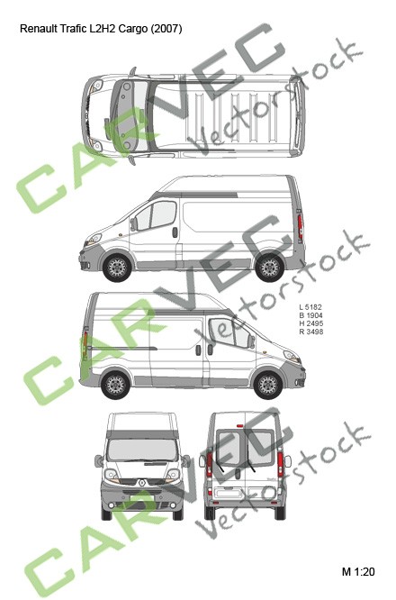 Renault Trafic L2H2 Cargo (2007)