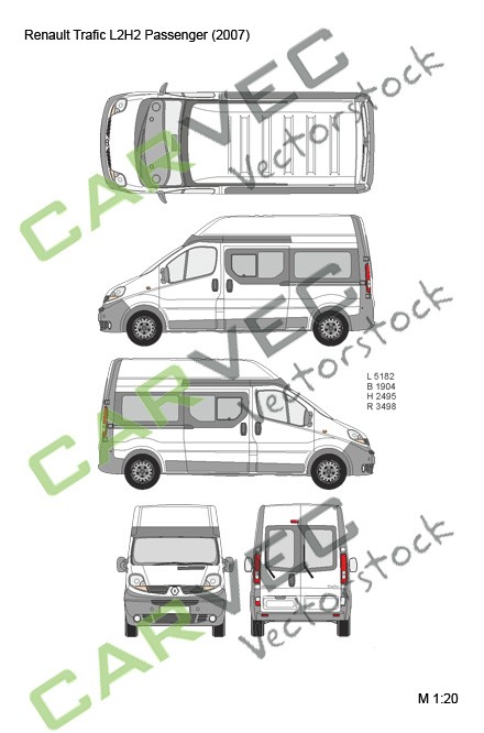 Renault Trafic L2H2 Passenger (2007)