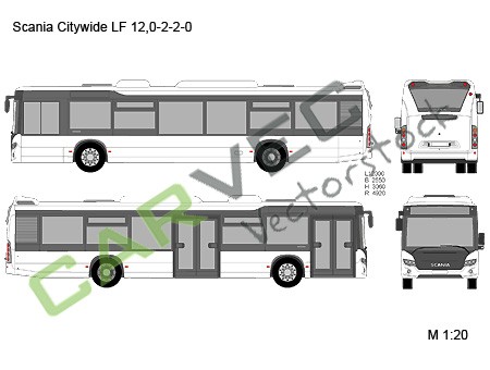Scania Citywide LF 12,0-2-2-0