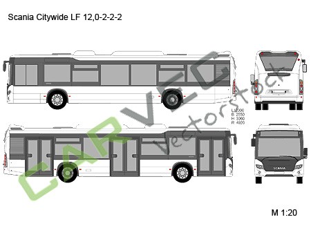 Scania Citywide LF 12,0-2-2-2