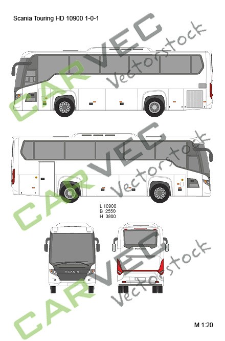Scania Touring HD 10900  1-0-1