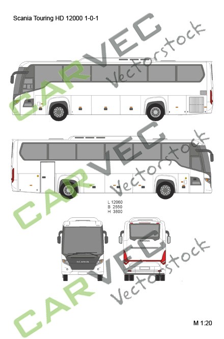 Scania Touring HD 12000  1-0-1