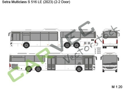 Setra Multiclass S 518 LE (2023) 2-2-door