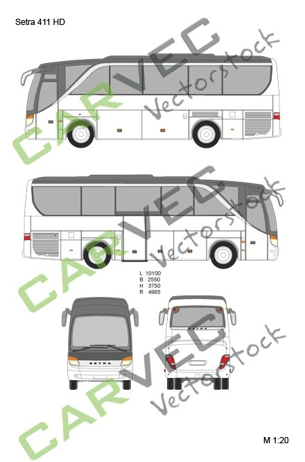 Setra S 411 HD
