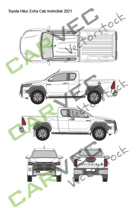 Toyota Hilux Extra Cab Invincible (2021)