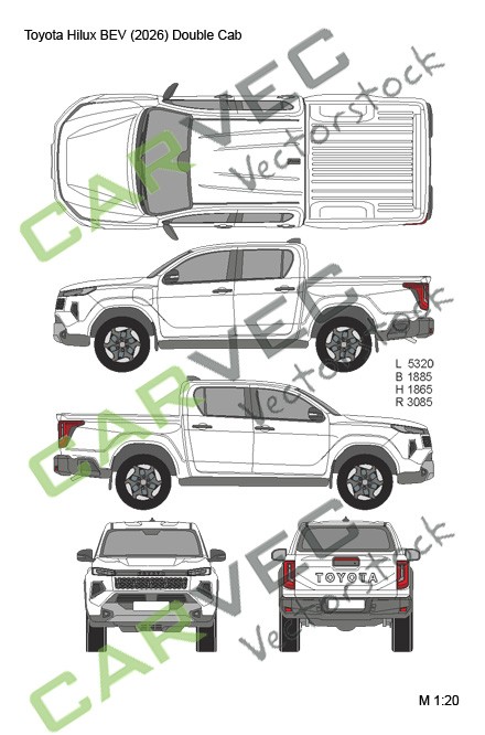 Toyota Hilux BEV Double Cab (2026)