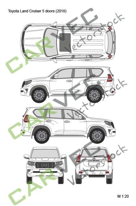 Toyota Land Cruiser (5 Türen) (2018)