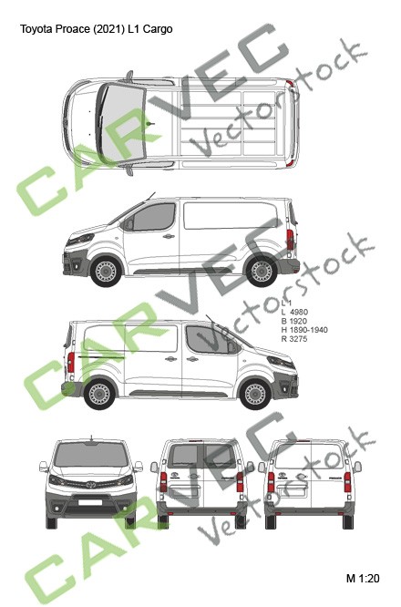 Toyota Proace L1 Cargo (2021)