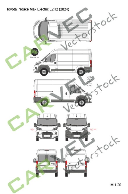 Toyota Proace Max Electric L2H2 (2024) Cargo