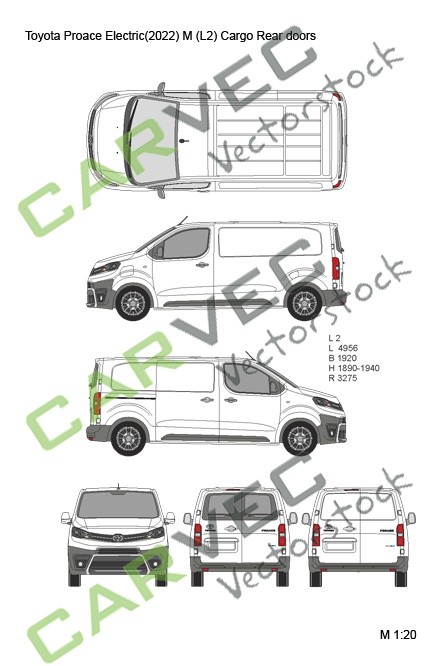 Toyota Proace Electric L2 (2022) Cargo