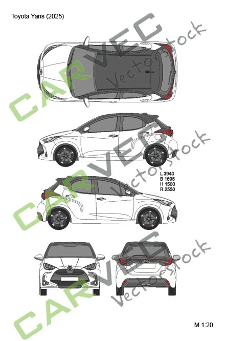 Toyota Yaris (2025) (5 Doors)