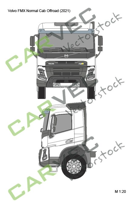 Volvo FMX Offroad Normal Cab (2021)