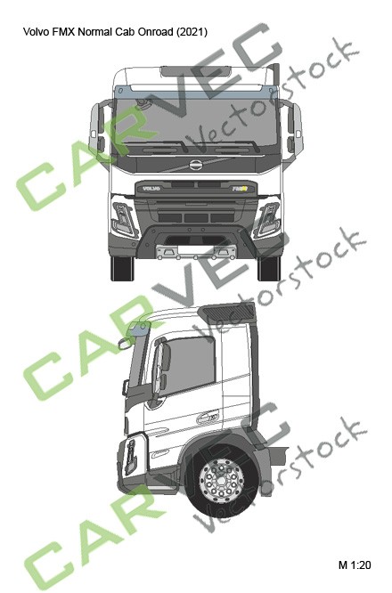 Volvo FMX Onroad Normal Cab (2021)