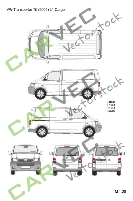 VW Transporter (2004) L1H1 Kasten (T5) VW Transporter (2004) L1H1 Kasten (T5)
