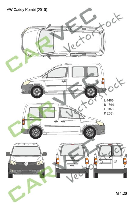 VW Caddy Kombi (2010) VW Caddy Kombi (2010)
