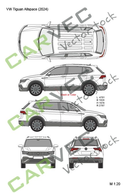 VW Tiguan Allspace (2024) VW Tiguan Allspace (2024)